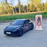 Xe Mô Hình Tesla Model 3 Bằng Kim Loại 1:24 Xe Điện Xe Chơi Cho Bé Trai Đồ Chơi Tĩnh Đồ Chơi Mô Phỏn