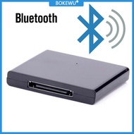 BOKEWU 30 Pin Wireless Bluetooth Receiver Audio Adapter 30 Pin Docking Station Speaker Adapter