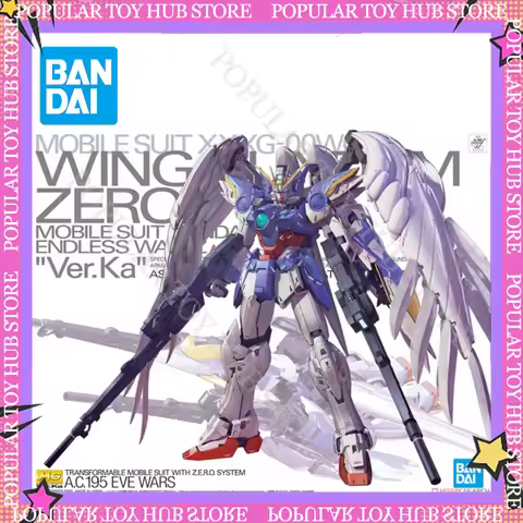 Bandai MG Wing Gundam Zero EW 1/100 Master Grade Ver Ka Style Endless Waltz Mobile Suit Gundam Model