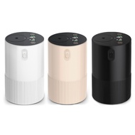 Anhydrous Wireless Essential Oil Cold Aroma Diffuser Dual Mode Aroma Diffuser Intelligent High-Definition Digital Touch Display Diffuser In-Car Atomizing Atomizing Essential Oil