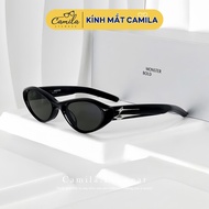 BOLD women's sunglasses with small cat eye shape, plastic frame, stylish and stylish, uv400 protecti