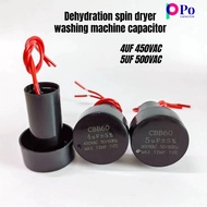 Dryer Washing Dehydrated 60Hz Machine Motor Starter Capacitor 4UF 5UF Mlc9