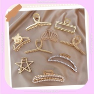 【🇲🇾Ready Stock】🔥 Korean blogger/ins style Hair Clip  Claw Clip 韩国博主/ins极简风几何金属发夹抓夹鲨鱼夹 🔥