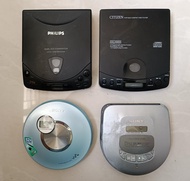 Citizen Philips Sony CD player 零件機 $260/4部