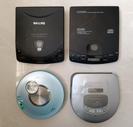 Citizen Philips Sony CD player 零件機 $150/4部