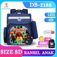 Dream Bags DB-2188 Roblox Kids Backpack - Latest Elementary School Boys' School Bags 2025