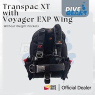 Dive Rite BCD Transpac XT/ Transplate XT with Voyager EXP Wing 35 LB Scuba Diving
