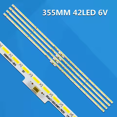 LED Strip Bar 42Leds For Sharp 65" TV HE650HU-B01 LED65EC320A LED65EC660US LED65K5500U H65M5500 V650