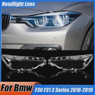 BigSale Headlight Cover For Bmw F30 F31 3 Series 2016-2019 Car Headlight Lens Glass Lampshade LED He