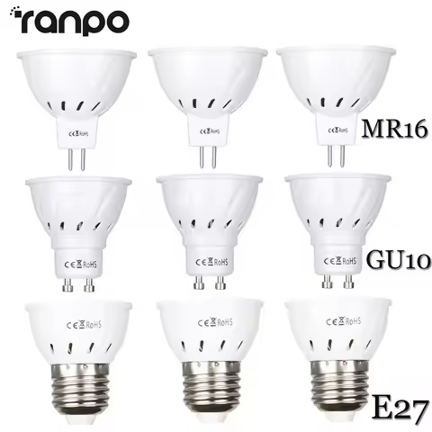 LED Bulb Lamp E27 GU10 MR16 Ampoule Spot Light Bulb Led Lampara Bombillas 2835 SMD 4W 6W 8W AC 110V