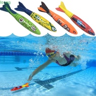 LONNGMY 4 PCS Underwater Toys Children's Hobbies Weight Sticks Sports Rocket Diving