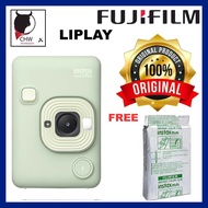 FUJIFILM INSTAX MINI LIPLAY CAMERA FREE 10PCS FILM