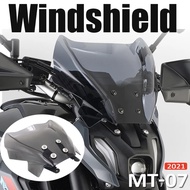 New Motorcycles Accessories Windshield Windscreen Air Wind Deflector For Yamaha MT07 MT-07 MT 07 mt0