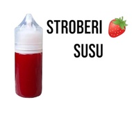 essen strawberry susu essen oplosan strawberry susu essen ikan mas