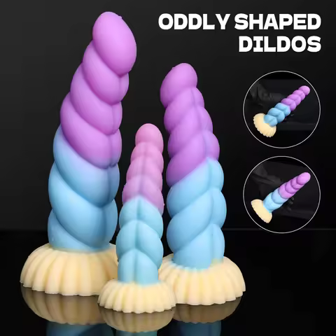 Monster Dildo Anal for Women Spiral Men Prostate Massager Vaginal Stimulate Octopus Tentacle G-spot 