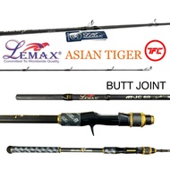 LEMAX Asian Tiger Butt Joint Heavy Cover Saltwater Game Baitcast & Spinning Rod BC Baitcasting Toman