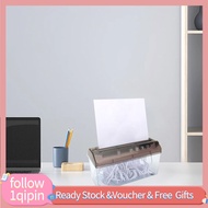 1qipin.my Sanpyl Mini Hand Shredder A6 Documents Paper Portable Manual Home Office Desktop Stationer