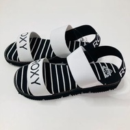 ROXY 澳洲 女生 涼鞋 尺寸US8（SUN SEEKER 繃帶 一字 涼鞋-白色）