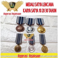 Medali Satya Lencana Pdu Karya Satya Asn 10 20 30 Tahun | Ukuran Besar & Kecil