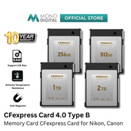 HOMAN CFEXPRESS CARD TYPE-B 4.0 / CFEXPRESS CARD TYPE-B 4.0 PRO MEMORY CARD FOR NIKON, CANON