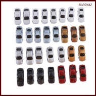 [Blesiya2] Z Scale Train Cars Architectural Scale Model Vehicles for 1:200 Building Train