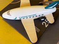 飛機模型模型飛機 cathay pacific 國泰 香港國泰航空公司 木製 木飛機回力車