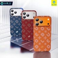 BLueo 1.2 mm Ultra Thin Kevlar Fiber Case compatible for iPhone 17 Pro case Magnetic Shockproof for 
