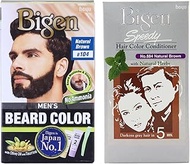 Bigen Beard Brown Color 104 & Speedy Color 884 Pack Of 2