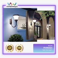 K2 VIVIDWAYS SOLAR WALL LIGHT WL014 LAMPU DINDING SOLAR