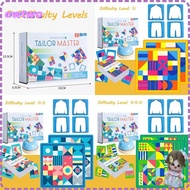 OWTWO Tailor Master Battle Game, 2-person Game Cognitive Game Color Shape Matching Toy, Fun Improve 