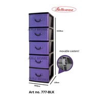 Betterware Drawer Cabinet with roller/wheel / Storage Cabinets / 5 tingkat laci / kabinet besar / la