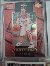 Upper Deck Ovation Jason Williams 球員卡
