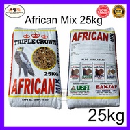 Crown African Triple Mix 25Kg Bird Feed Seed