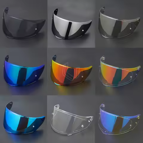 helmet Visor Anti-UV PC visor Lens ff353 Model Smoke Dark Replacement Visor For LS2 FF320 FF353 FF32