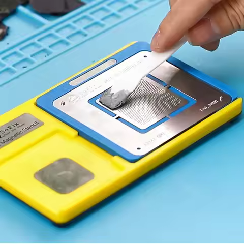 MasterXu logic board BGA Reball Plate For MacBook GPU PMUI SMC/USBC/Charging Chip A1534 A1932 LPDDR3