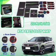 Proton X50 New 2025 Interior Slot Mat Silicone Anti Slip Mat Noise Reduction x50 Accessories