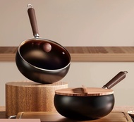 Big Belly Pot, Durable Iron Pot, Uncoated Pot, Induction Cooker Universal Iron Pot