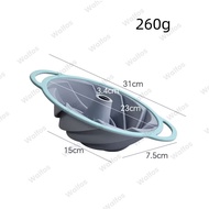 WALFOS แม่พิมพ์ซิลิโคนลายเกลียวเกรดอาหารทนความร้อนไม่ติดสำหรับตกแต่งขนมหวานเค้กอบ