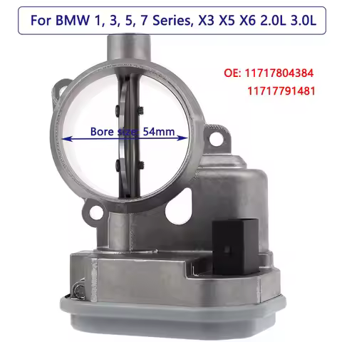 New throttle control valve suction tube valve for BMW E90 E60 E53 E61 335d 3.0L 2009-2011 1171780438