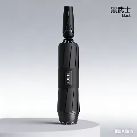 High-energy fully automatic umbrella, specially designed for heavy rain, reverse-folding and storm-r