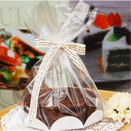 10pcs 6inch/8inch Chiffon Cake Packaging Set 20/26.6cm Bag Bread Box Toast [D102]