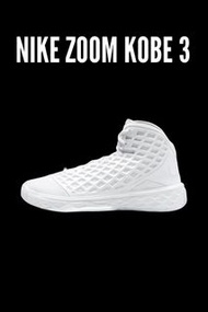 Nike Zoom Kobe  3白色籃球鞋