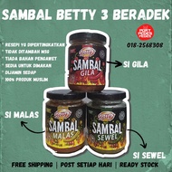Hq [Days POS] BETTY BETTY'S KITCHEN SAMBAL Crazy ️ ️ ️ ️ ️ | Sambal SEWEL ️ ️ ️ | Lazy SAMBAL ️ ️ ️|