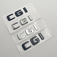 3D ABS Logo CGI Letters Badge Car Rear Trunk Sticker For C200 C220 W204 W205 E220 E200 E250 W211 W21
