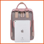 Women Korean Doughnut Macaroon Backpack Laptop Bagpack Student School Bag Waterproof Travel Bag