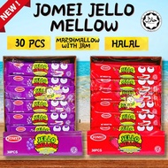 30pcs Jomei Jello Mellow Marshmallow with Jelly Gummy (Grape / Strawberry)
