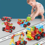 Childrens Electric Drill Toolbox Puzzle Building Blocks Nut Assembly Toys