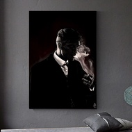 Peaky Blinders Cillian Murphy Smoking Canvas Painting Pictures on The Wall Art Poster and Print Modern Home Decor Cuadros 0214qt2