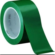 HIJAU Floor Marking tape 3m 471 Green floor Line Duct tape 2 inches x 33.M Insulation Floor Line 3m 
