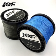 JOF 1000M 500M 300M 100M  8 Strands 18-78LB Braided Fishing Line PE Multilament Braid Lines wire Smo